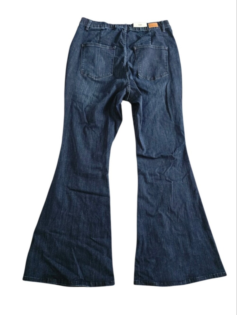 Judy Blue High Waisted Suoer Flare Pull On Denim Jeans Size 18W NWT - Picture 2 of 7